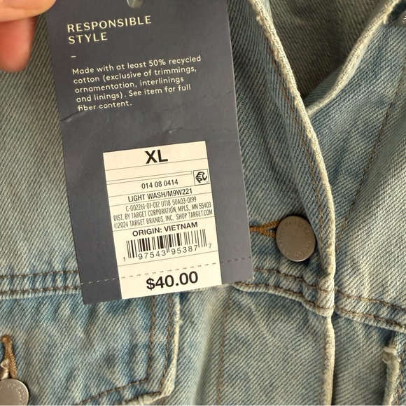 Light Blue Denim Jacket - Picture 5 of 5